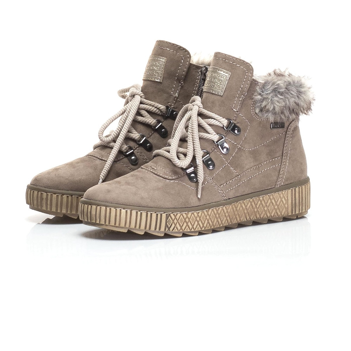 detail Dámská nadměrná obuv JANA 8-8-26223-23 TAUPE 341