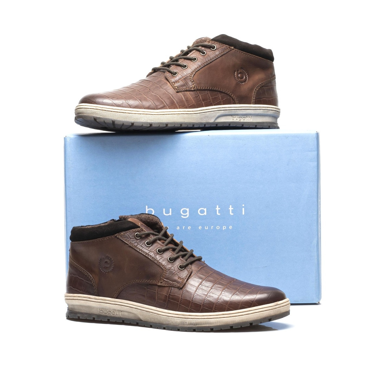 detail Pánská obuv BUGATTI BUG-1037491-W9 hnědá