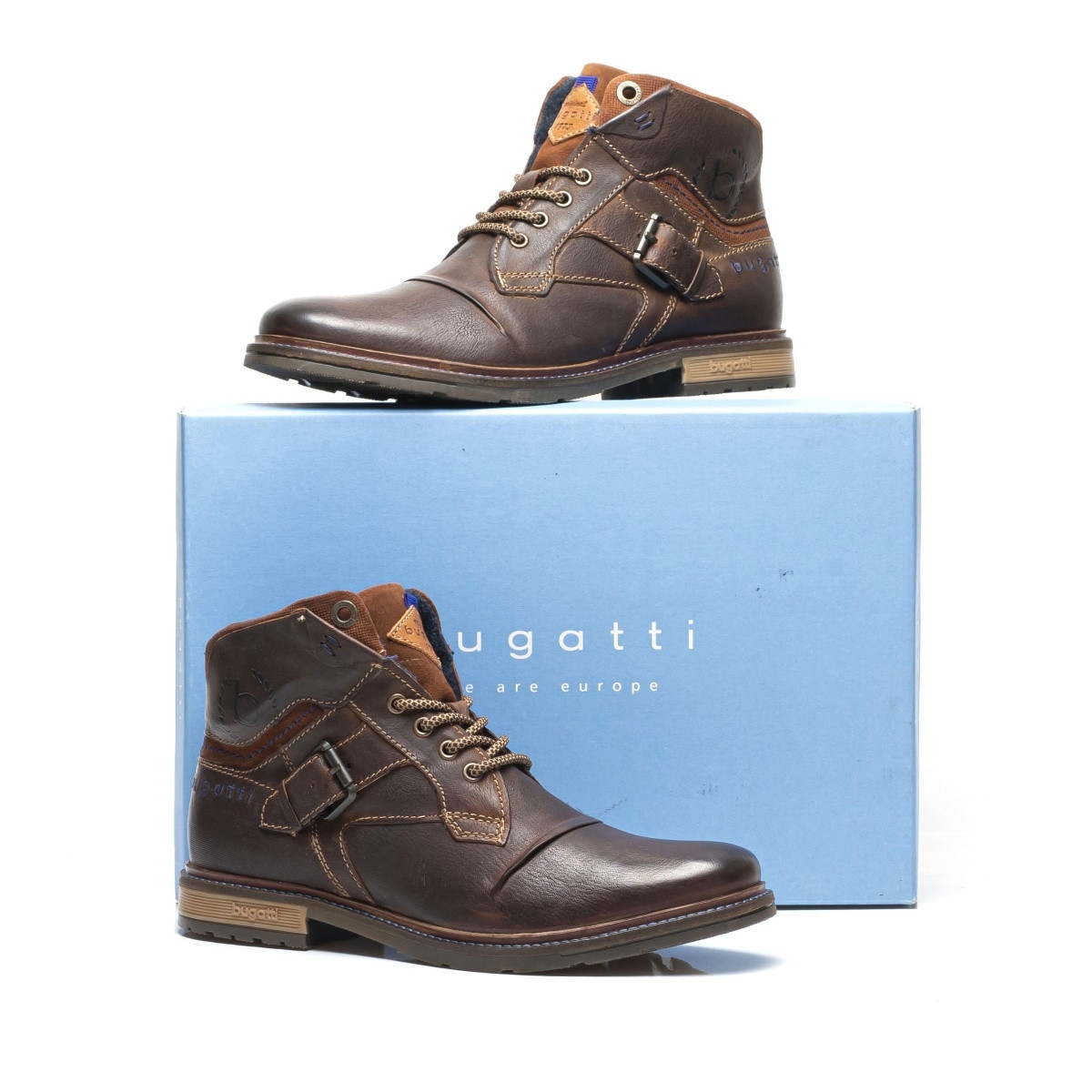detail Pánská obuv BUGATTI BUG-1037503-W9 hnědá