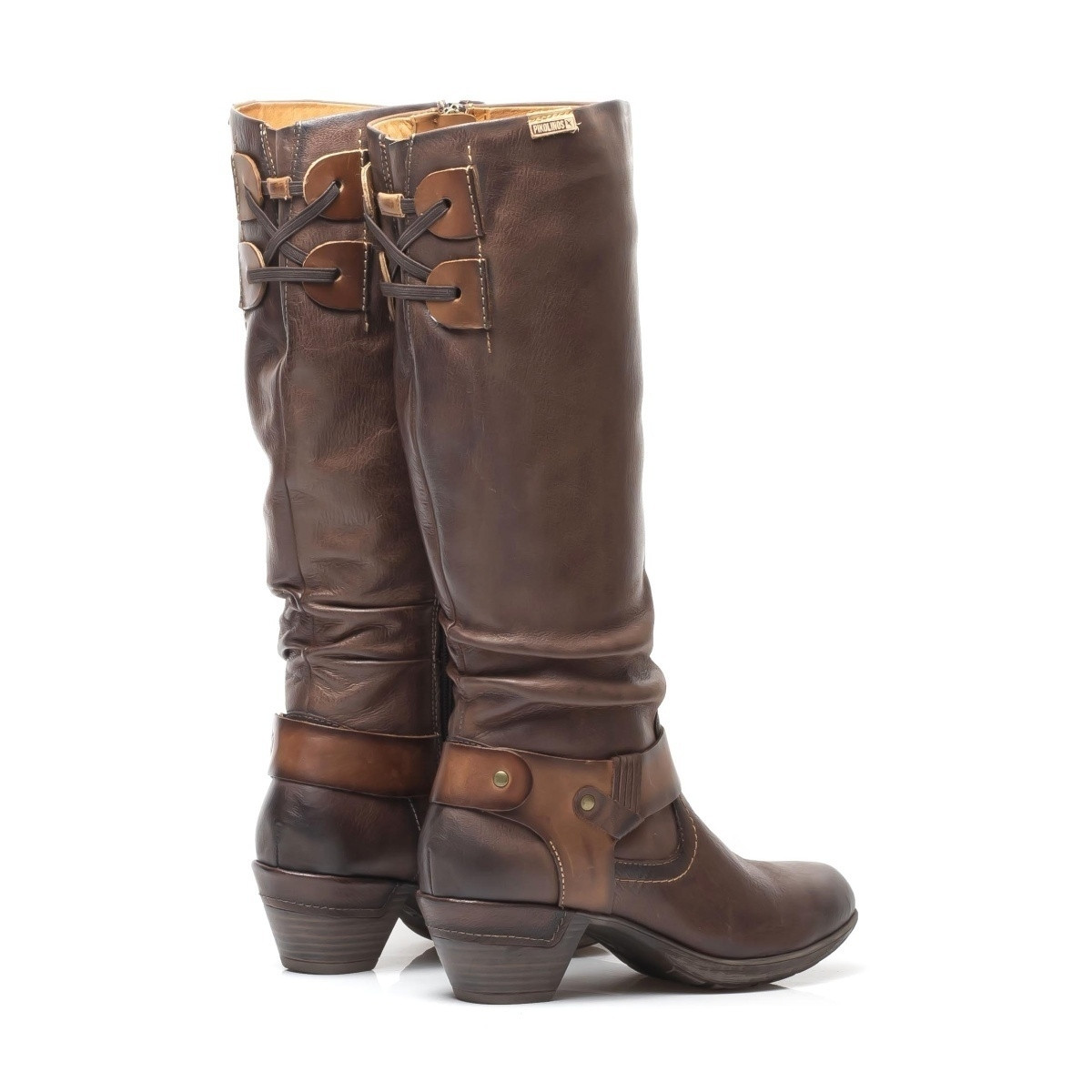 detail Dámské kozačky PIKOLINOS PIK-1037560-W9 hnědá