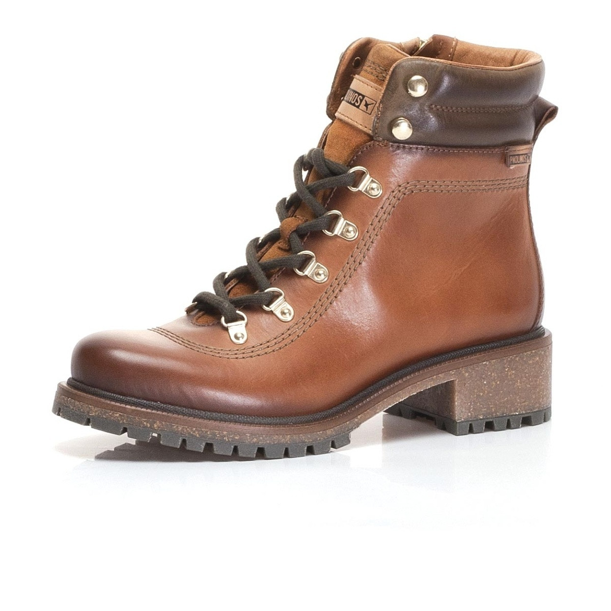 detail Dámské hnědé kotníkové boty PIKOLINOS W9Z-8634C1 BRANDY PIKOLINOS H/W 9