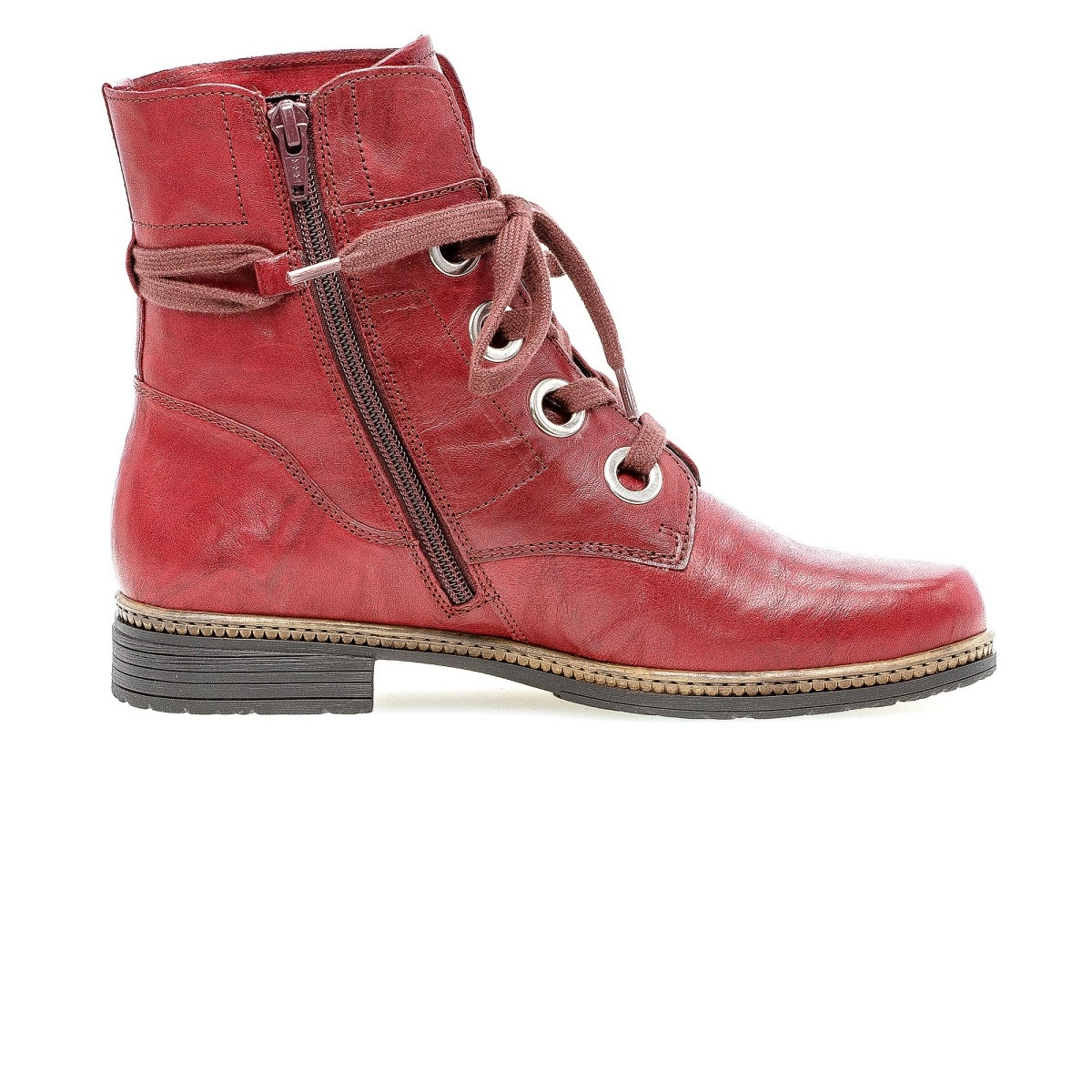 detail Dámská kotníková obuv GABOR 34.672.55 DARK RED H/W 9