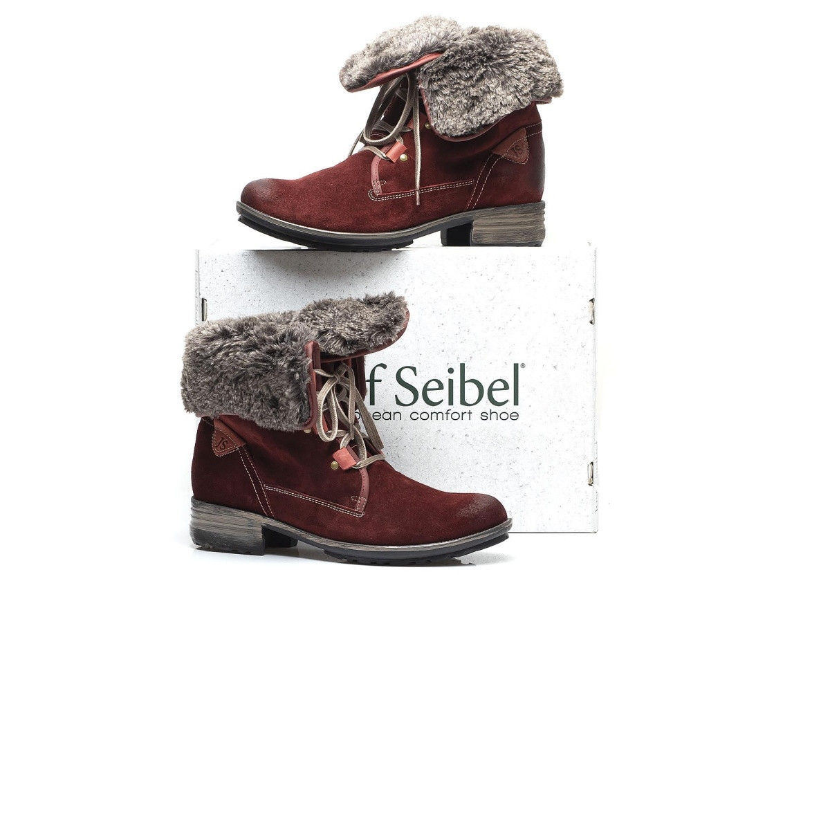 detail Dámská obuv JOSEF SEIBEL JOS-1037692-W9 červená