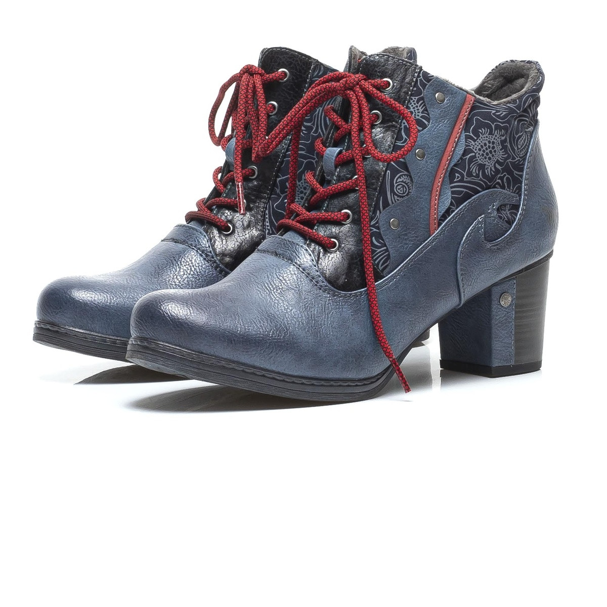 detail Dámská obuv MUSTANG MUS-1037844-W9 modrá