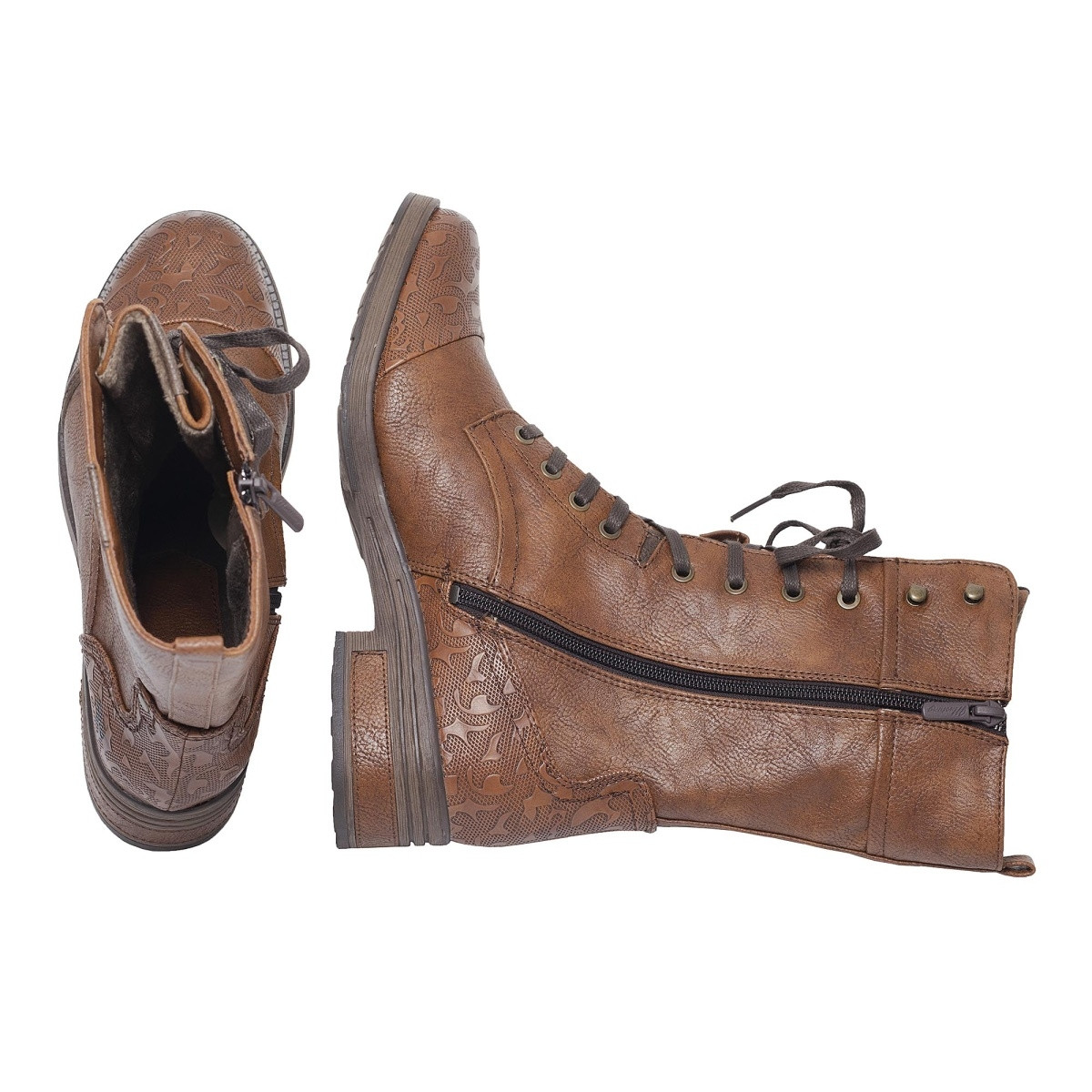 detail Dámská obuv MUSTANG MUS-1037847-W9 hnědá