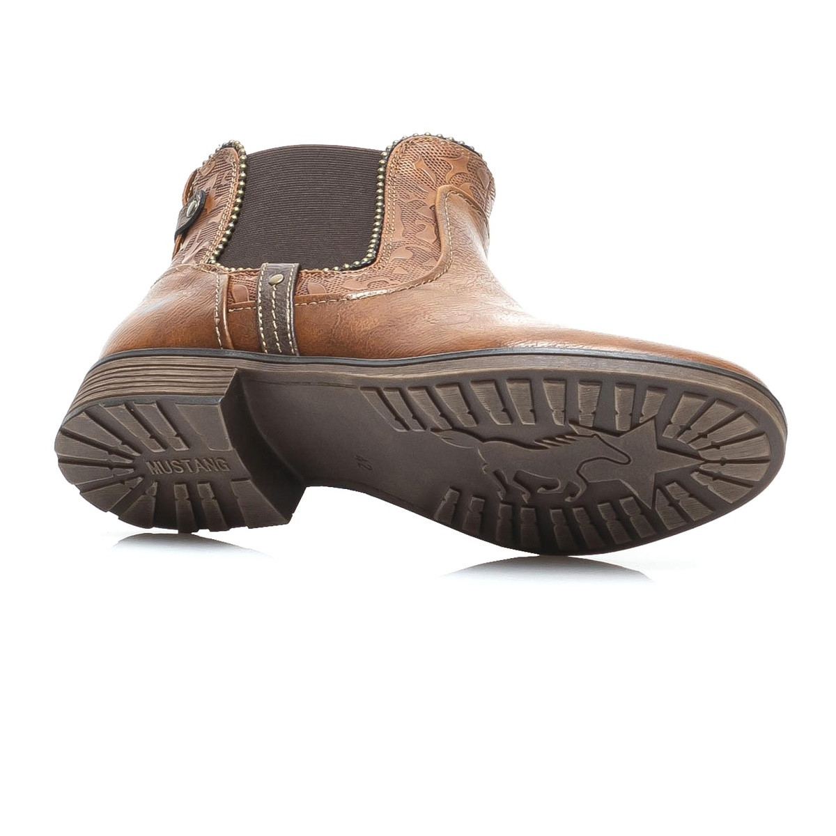 detail Dámská obuv MUSTANG MUS-1037858-W9 hnědá