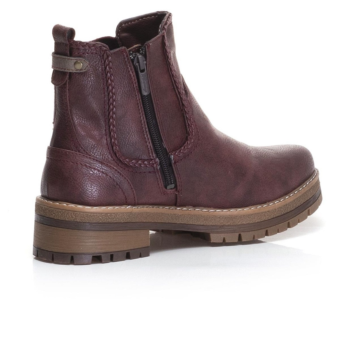 detail Dámská obuv MUSTANG MUS-1037860-W9 vínová