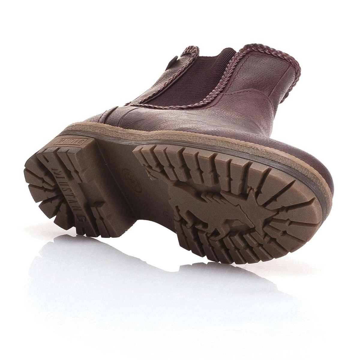 detail Dámská obuv MUSTANG MUS-1037860-W9 vínová