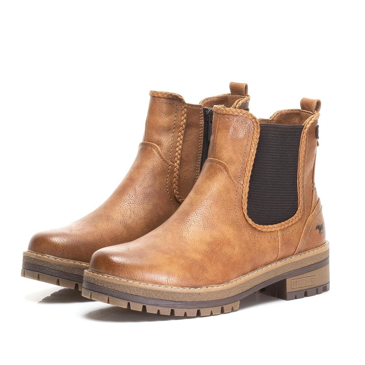 detail Dámská obuv MUSTANG MUS-1037861-W9 hnědá