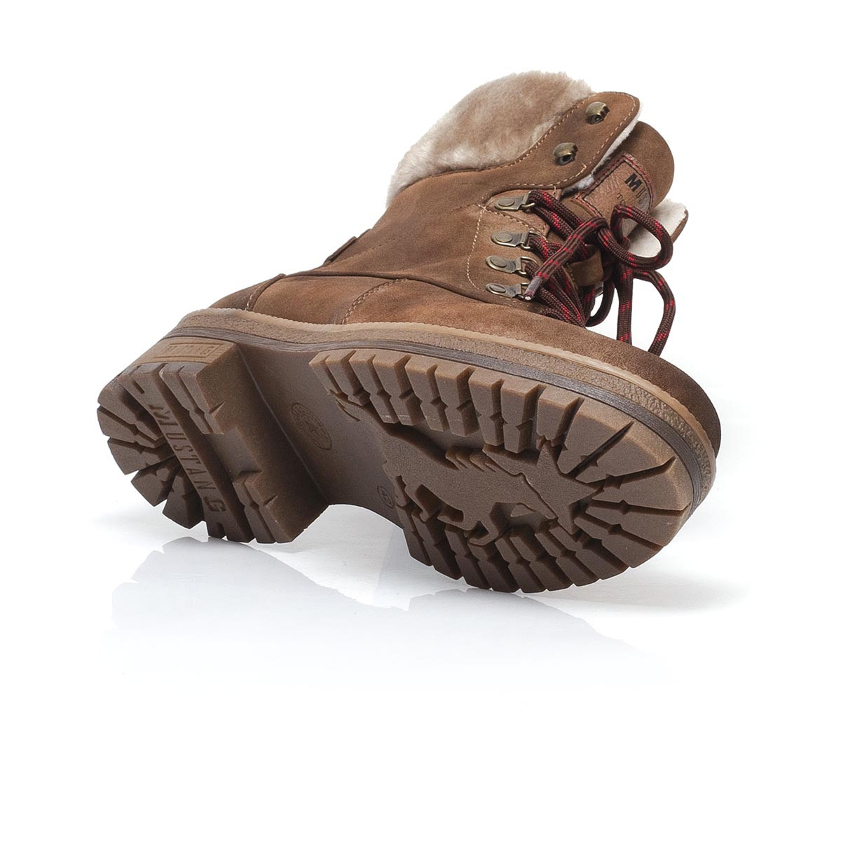 detail Dámská obuv MUSTANG MUS-1037864-W9 hnědá