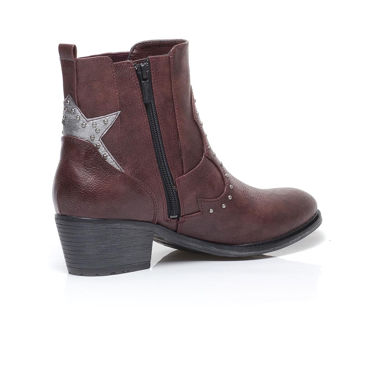 detail Dámská obuv MUSTANG MUS-1037865-W9 vínová