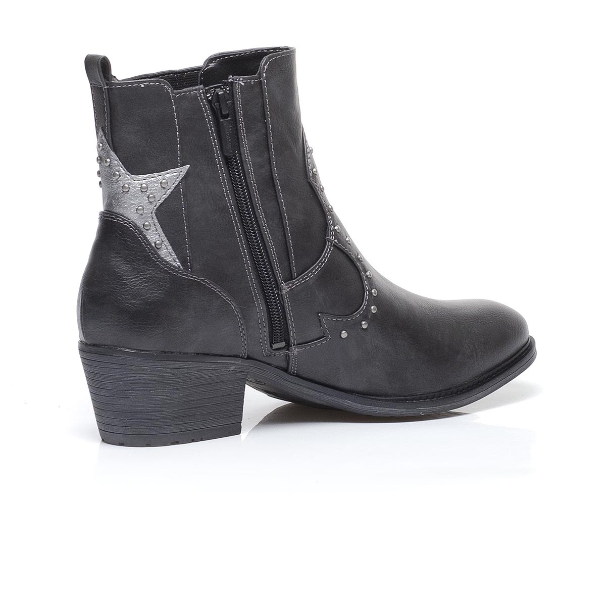 detail Dámská obuv MUSTANG MUS-1037866-W9 šedá