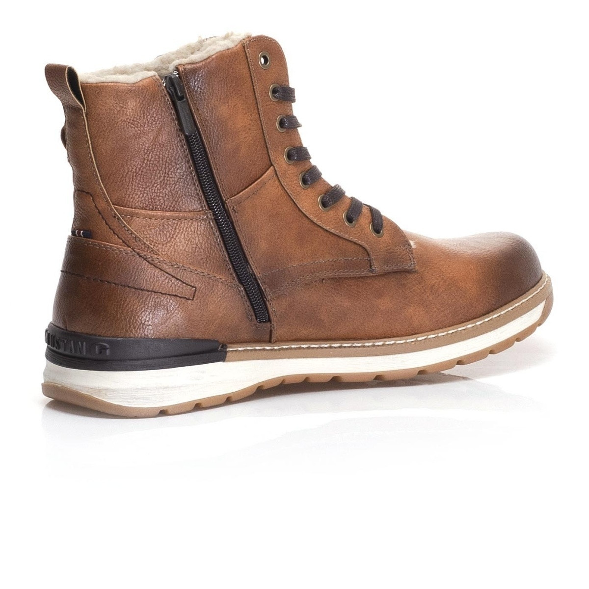 detail Pánská nadměrná obuv MUSTANG 4141601-307 COGNAC MUSTANG H/W 9