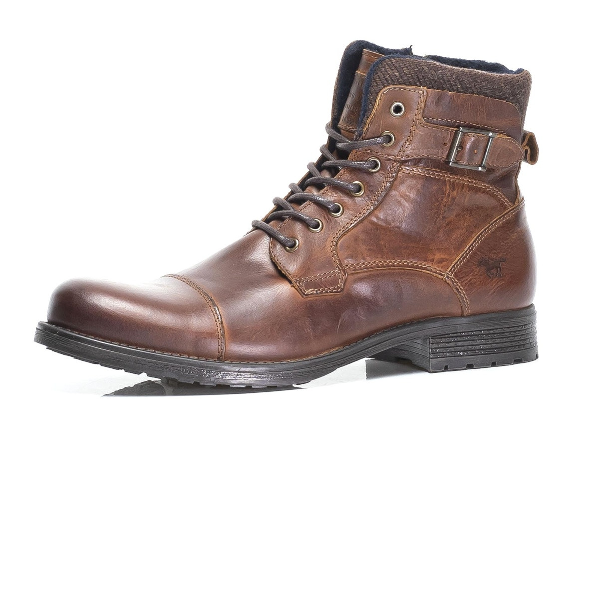 detail Pánská obuv MUSTANG MUS-1037877-W9 hnědá