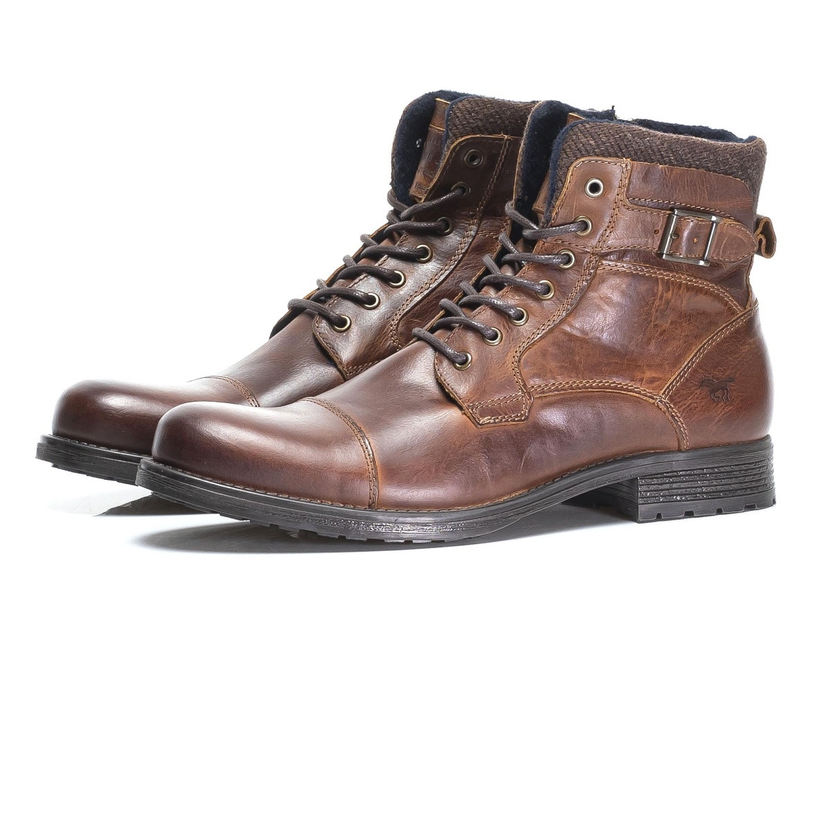 detail Pánská obuv MUSTANG MUS-1037877-W9 hnědá