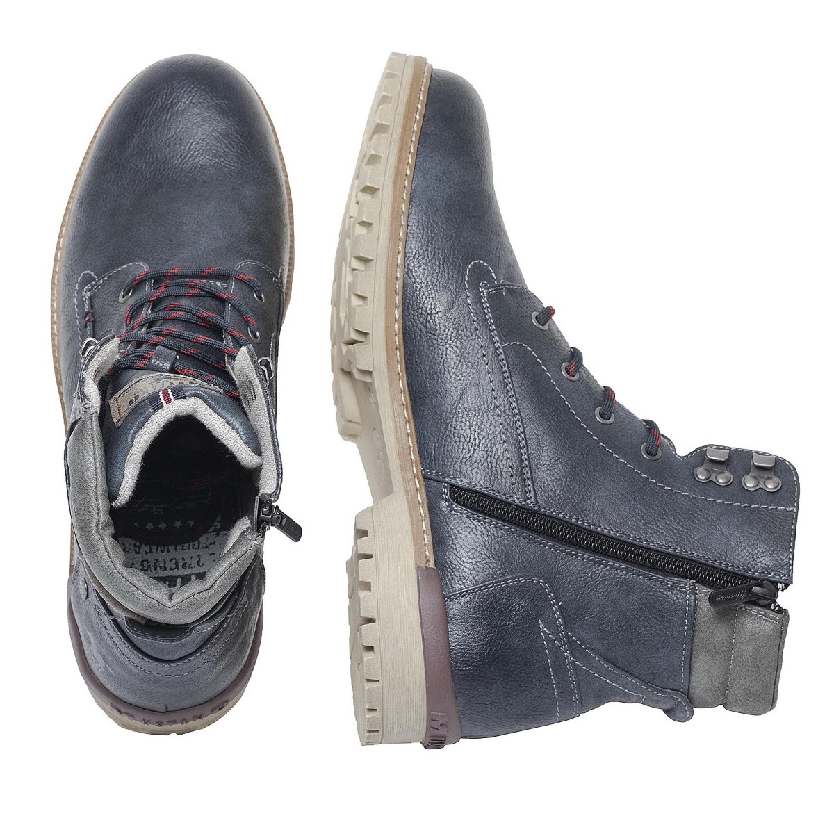 detail Pánská obuv MUSTANG MUS-1037889-W9 modrá