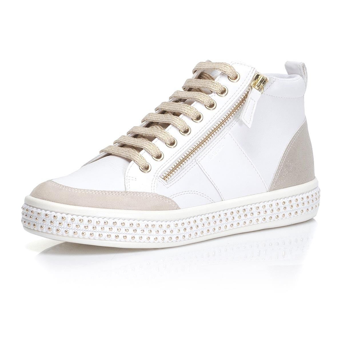 detail Dámská obuv GEOX GEO-1037923-W9 bílá