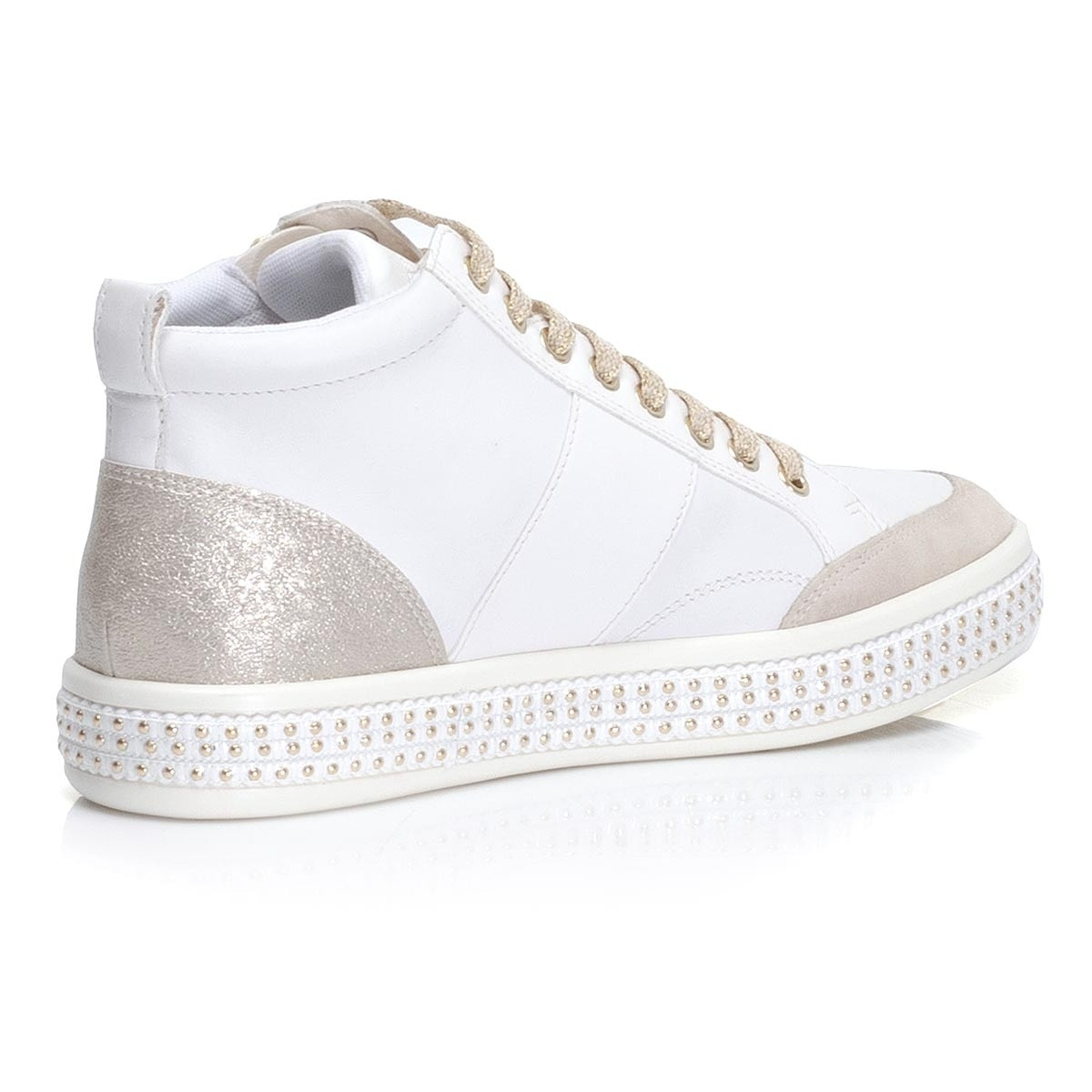 detail Dámská obuv GEOX GEO-1037923-W9 bílá