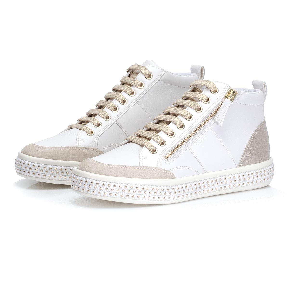 detail Dámská obuv GEOX GEO-1037923-W9 bílá