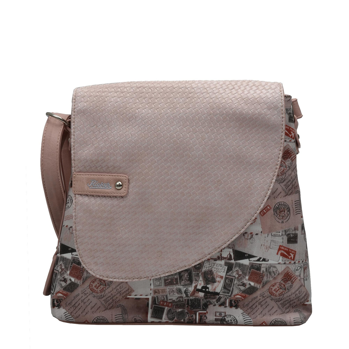 detail Dámská kabelka RIEKER H1107/31 ROSA KOMBI F/S 8