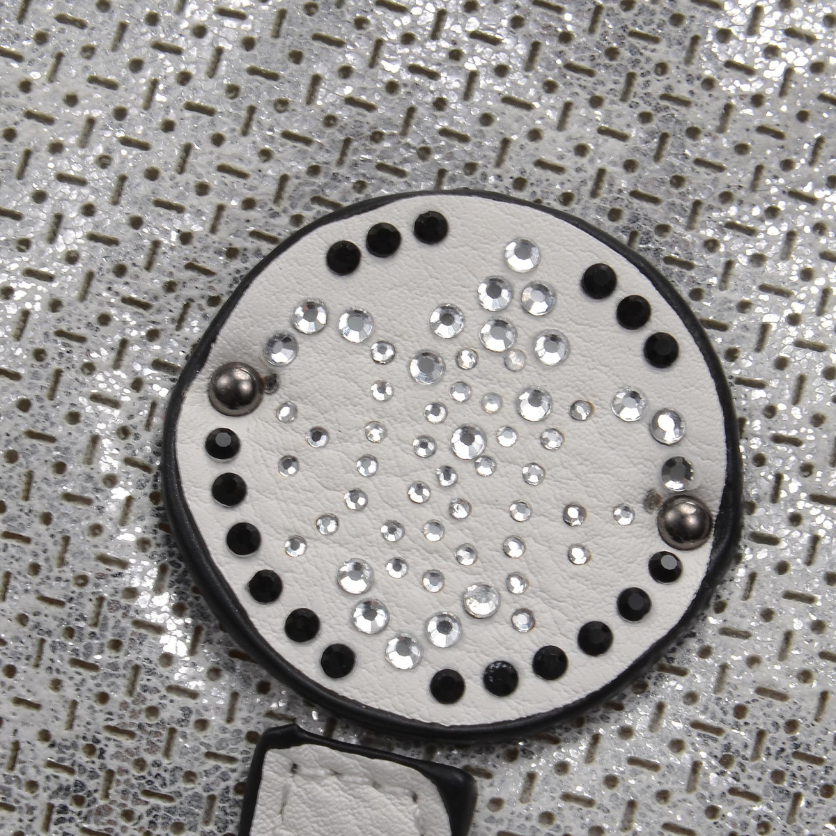 detail Dámská kabelka RIEKER H1435/90 WEISS SILVER F/S 8