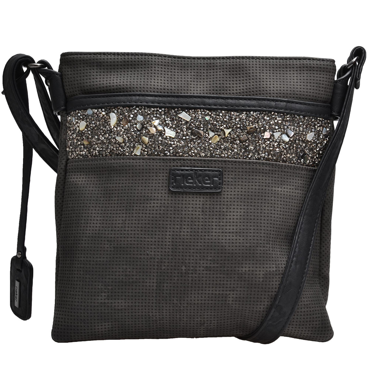 detail Dámská kabelka RIEKER H1014/45 GRAU KOMBI H/W 8