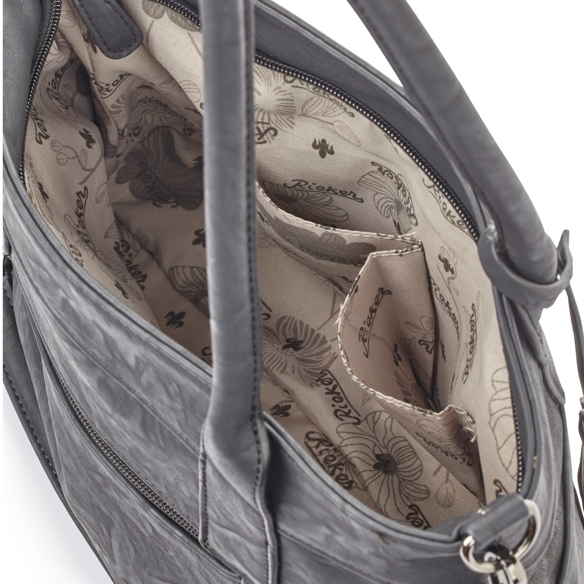 detail Dámska kabelka RIEKER H1325-14 BLAU H/W 9