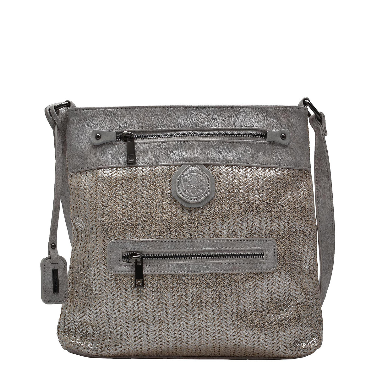 detail Dámska kabelka RIEKER H1302-60 BEIGE F/S 9
