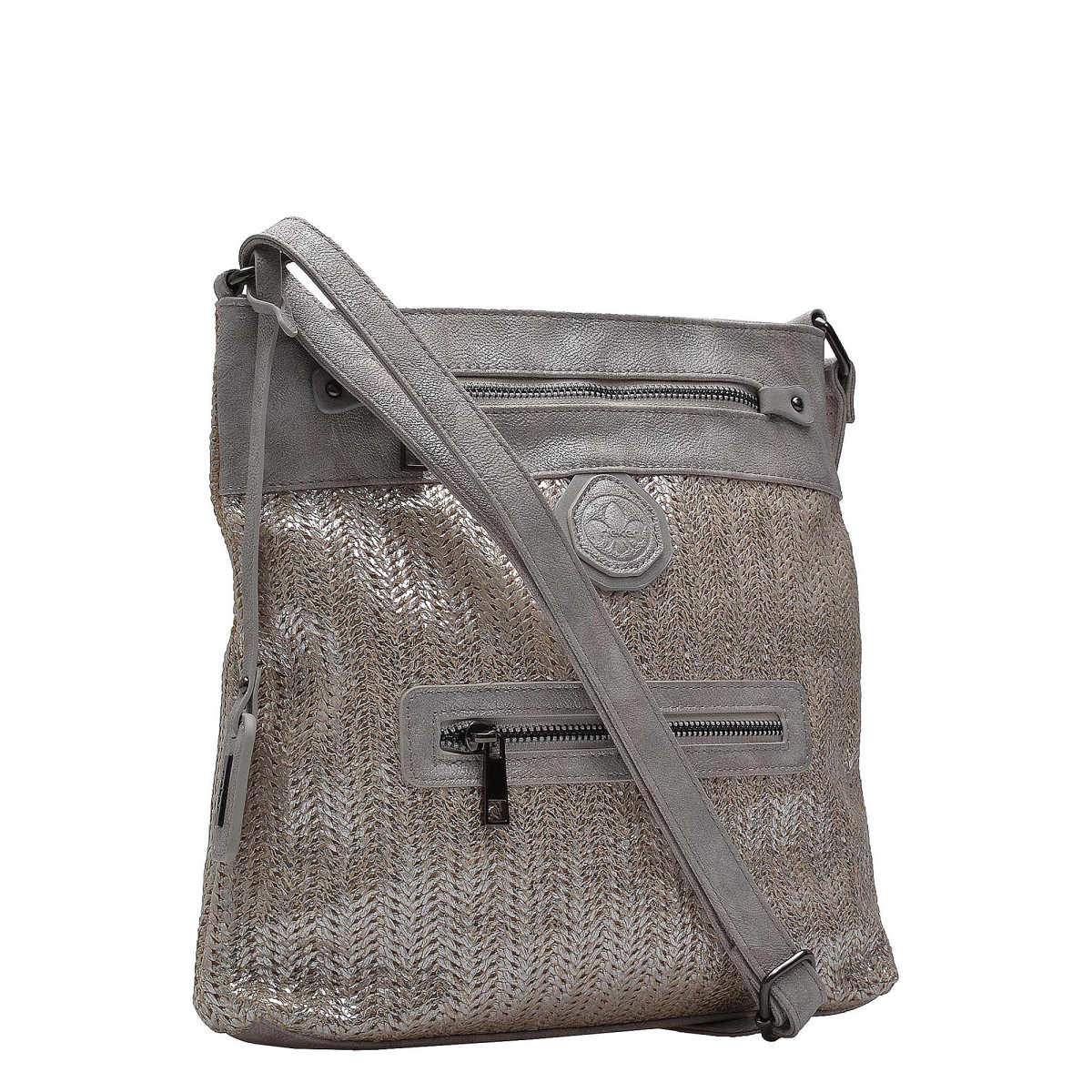 detail Dámska kabelka RIEKER H1302-60 BEIGE F/S 9