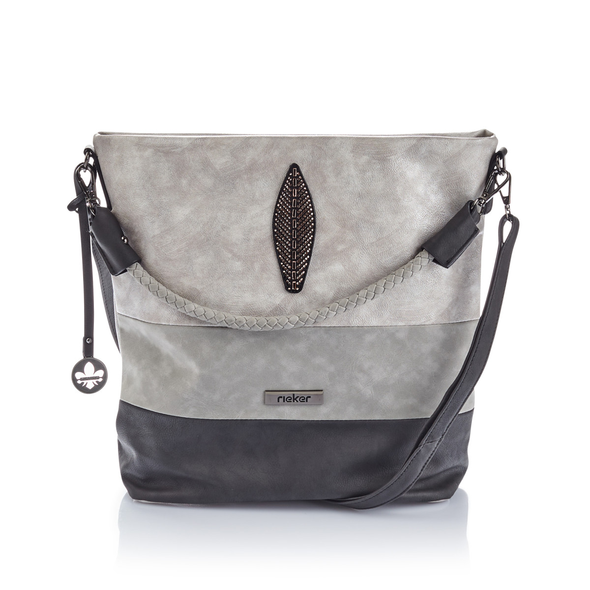 detail Dámská kabelka RIEKER H1355-40 GRAU KOMBI F/S 9