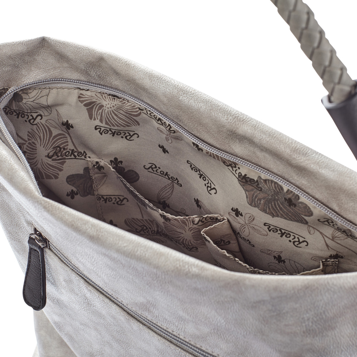 detail Dámská kabelka RIEKER H1355-40 GRAU KOMBI F/S 9