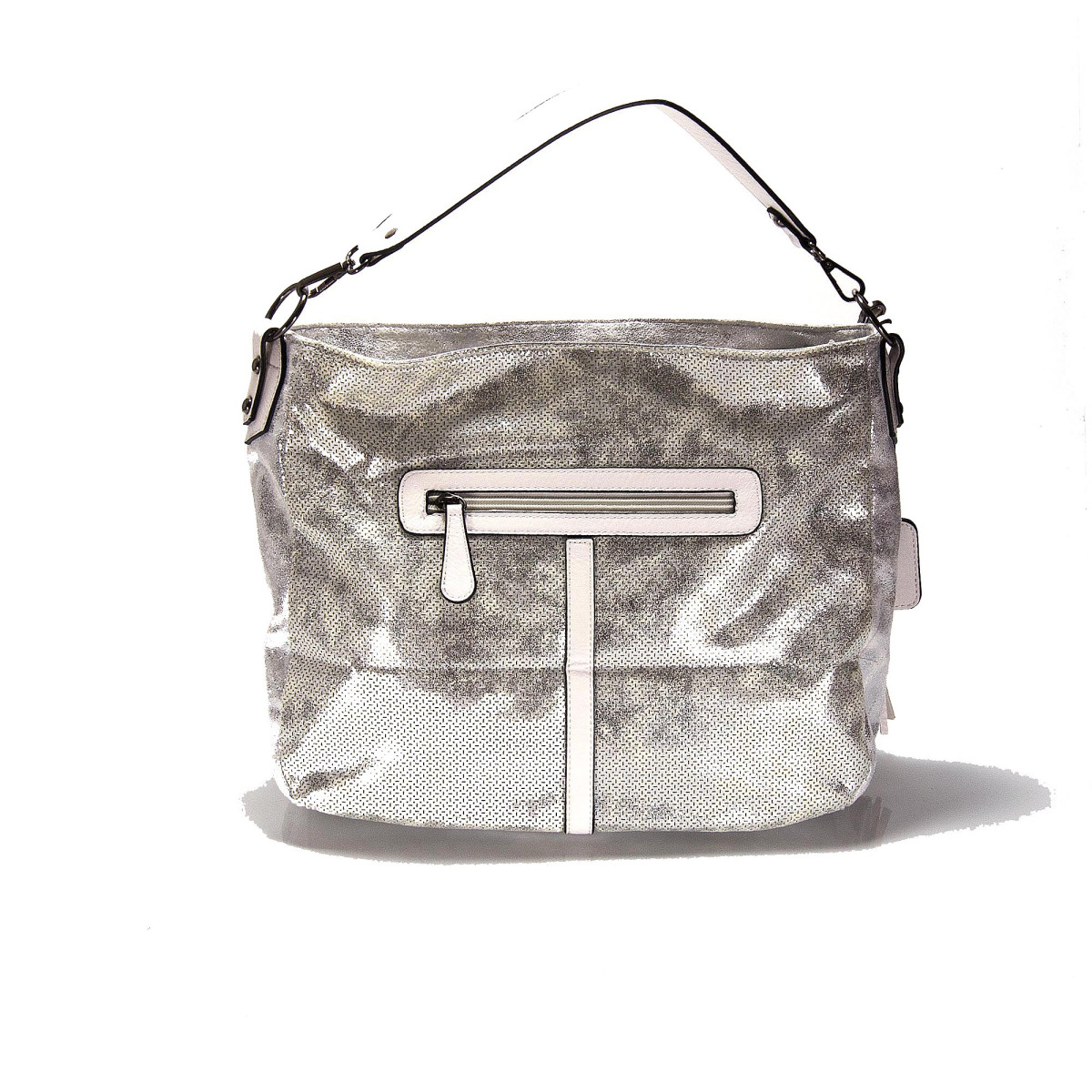 detail Dámská kabelka RIEKER H1435-90 SILBER/PLATIN F/S 9