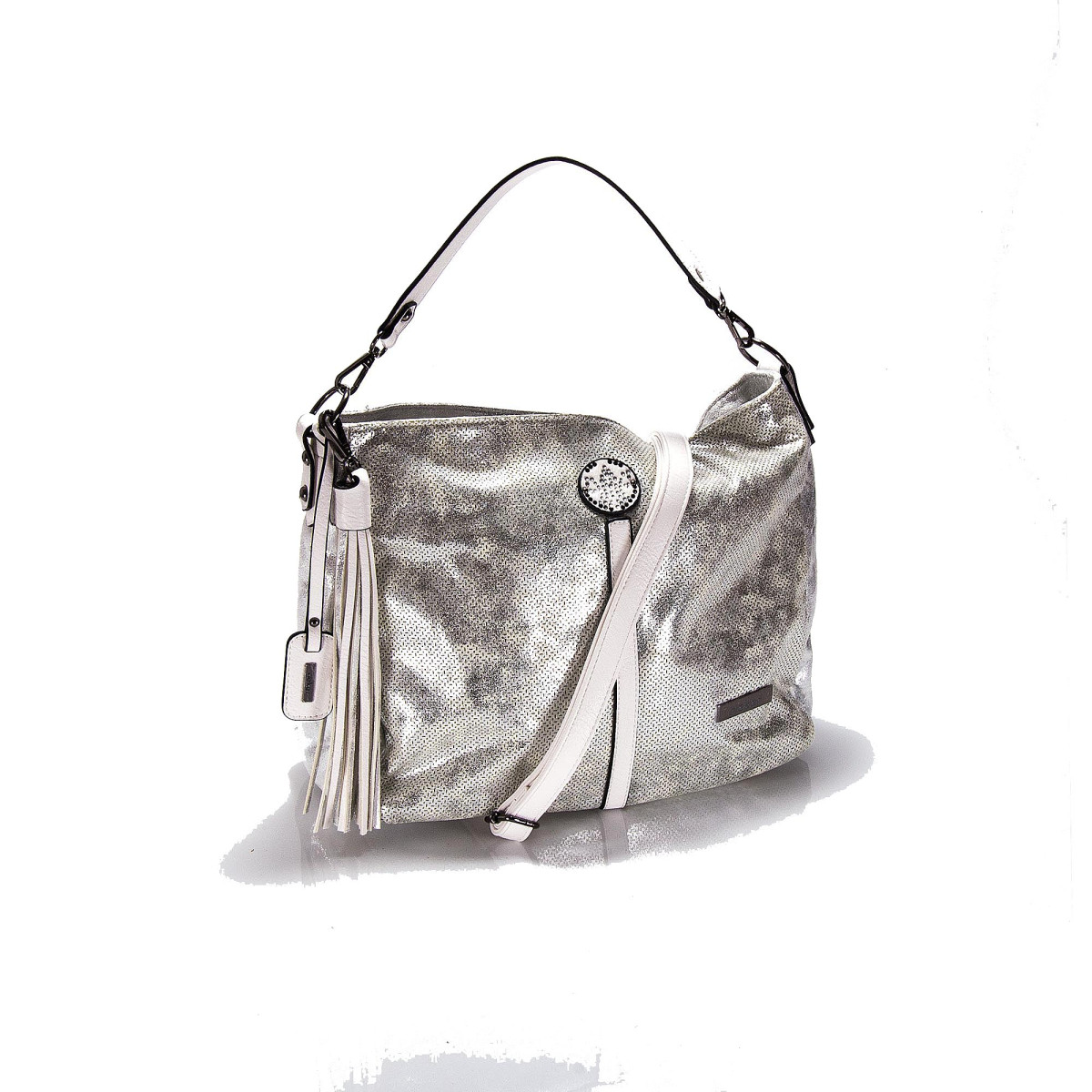 detail Dámská kabelka RIEKER H1435-90 SILBER/PLATIN F/S 9