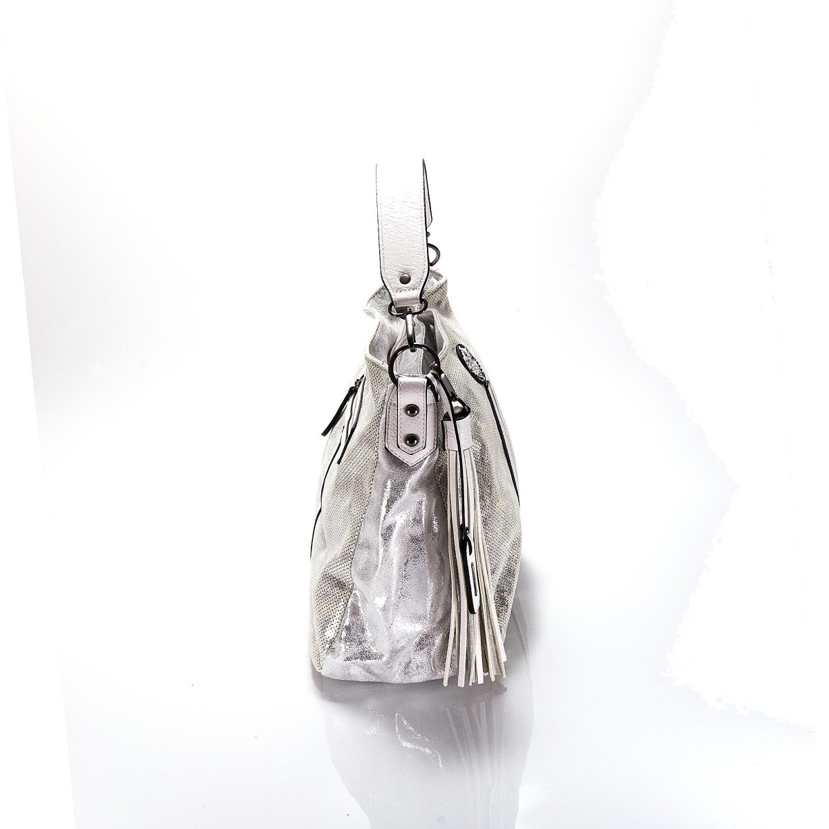 detail Dámská kabelka RIEKER H1435-90 SILBER/PLATIN F/S 9