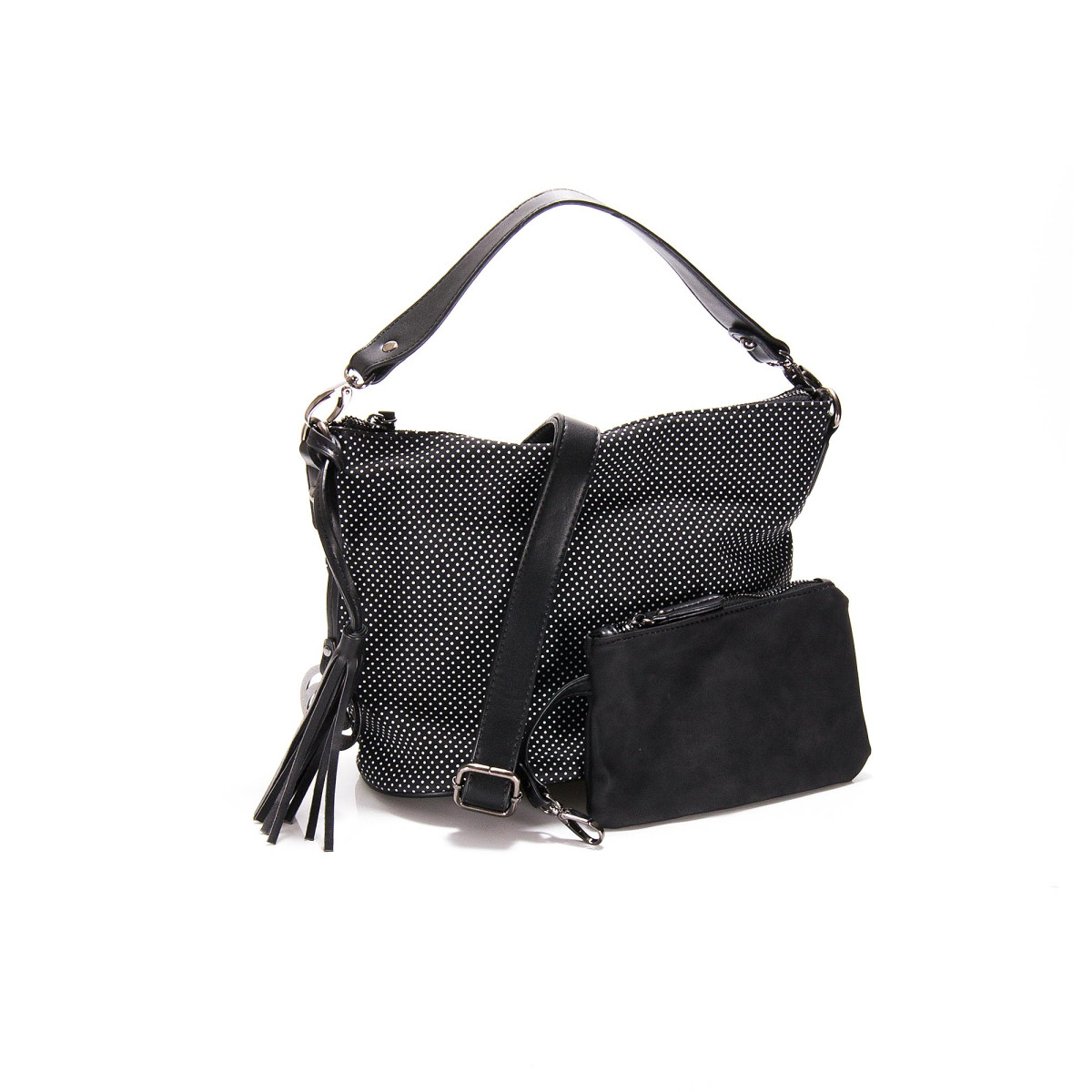 detail Dámská kabelka REMONTE BY RIEKER Q0337-02 SCHWARZ KOMBI F/S 9