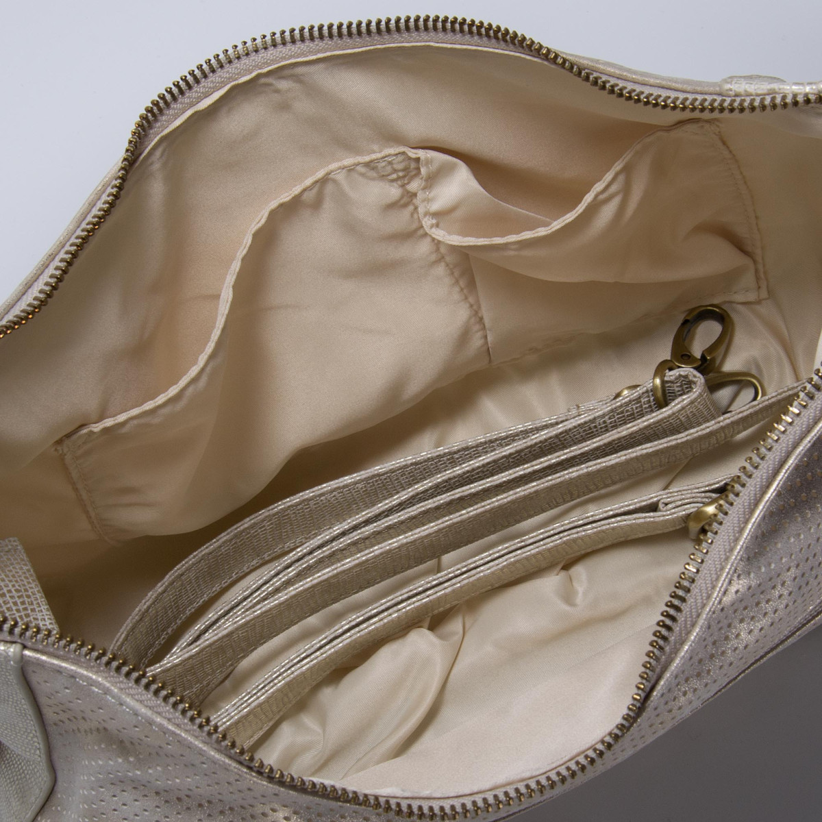 detail Dámská kabelka REMONTE Q0340-60 GOLD F/S 9