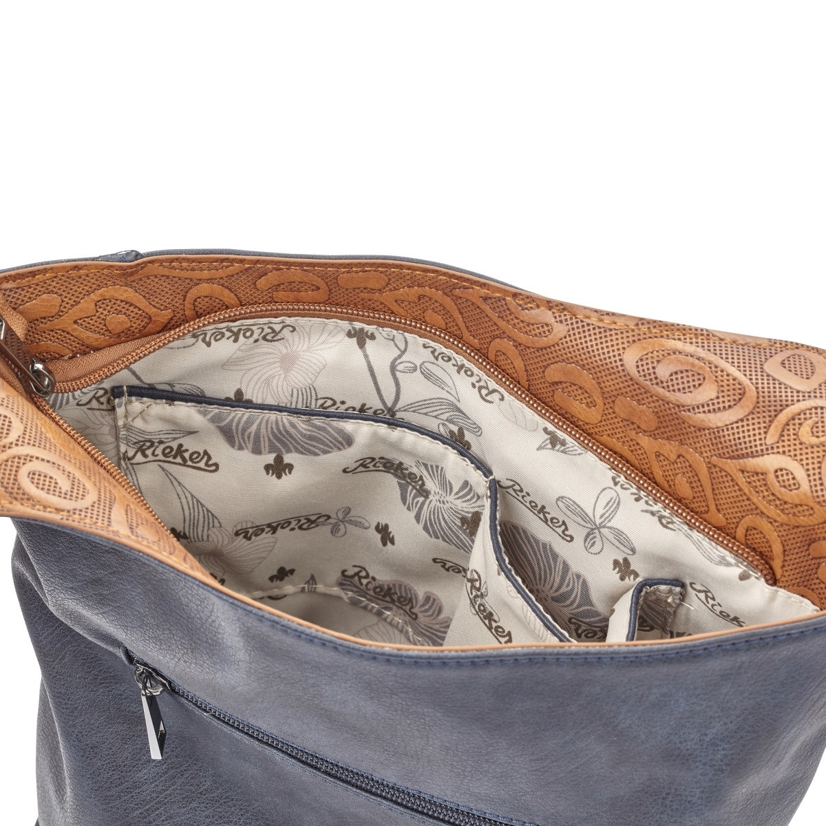 detail Dámská kabelka RIEKER H1045-14 BLAU KOMBI H/W 9