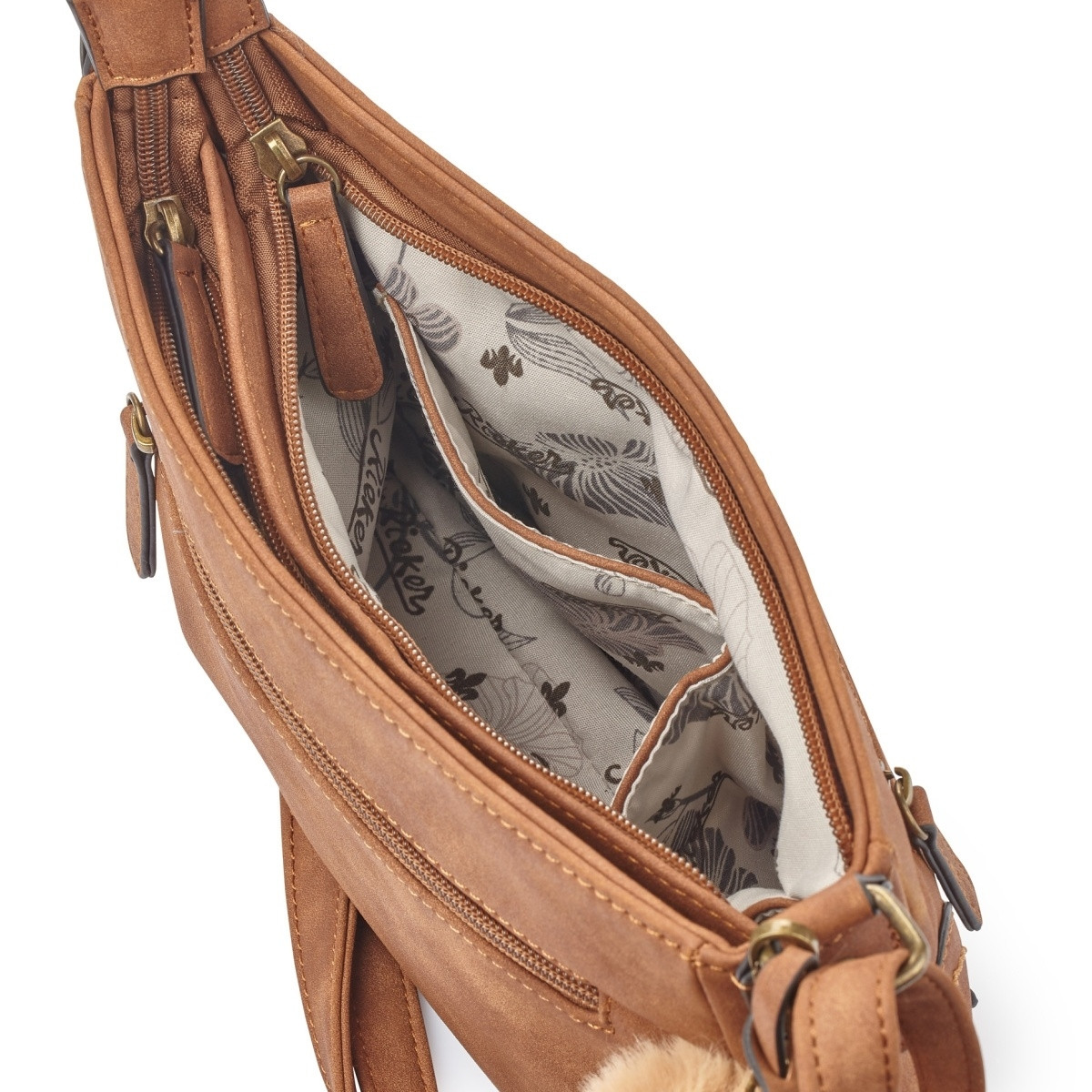 detail Dámská kabelka RIEKER RIE-2019105-W9 hnědá