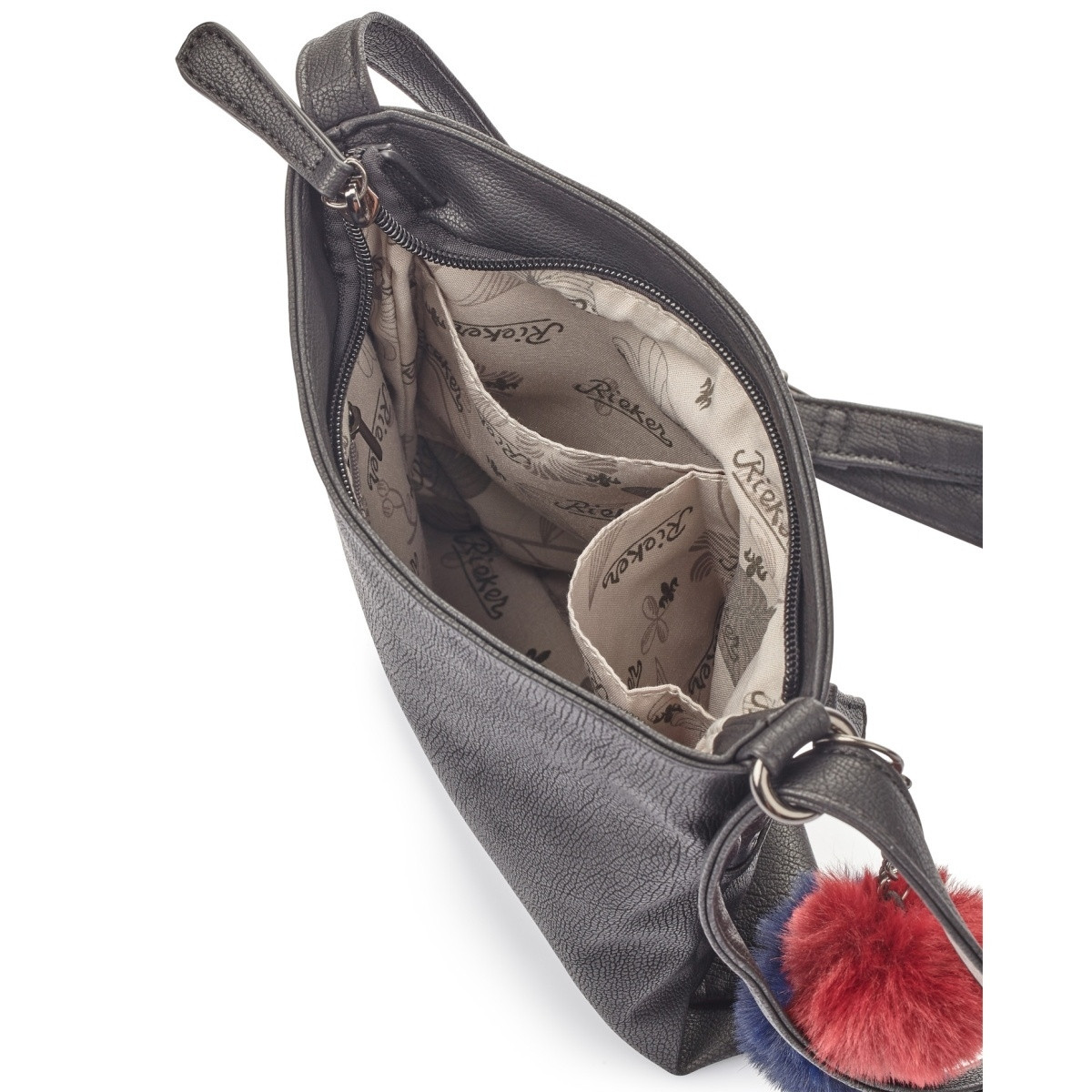 detail Dámska kabelka RIEKER H1003-00 SCHWARZ H/W 9