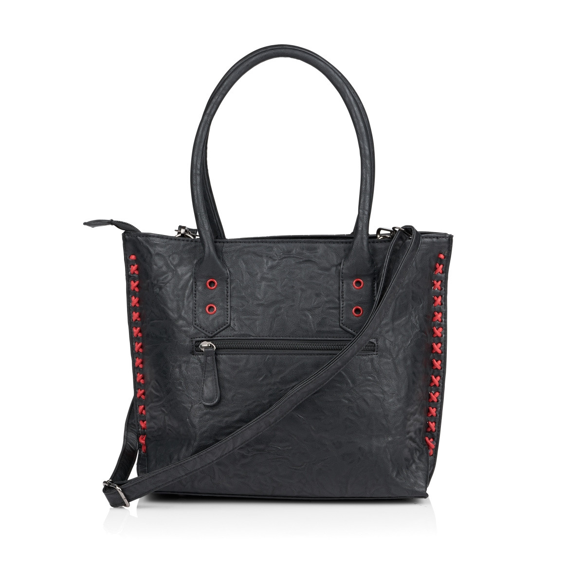 detail Dámská kabelka REMONTE Q0431-02 SCHWARZ KOMBI H/W 9