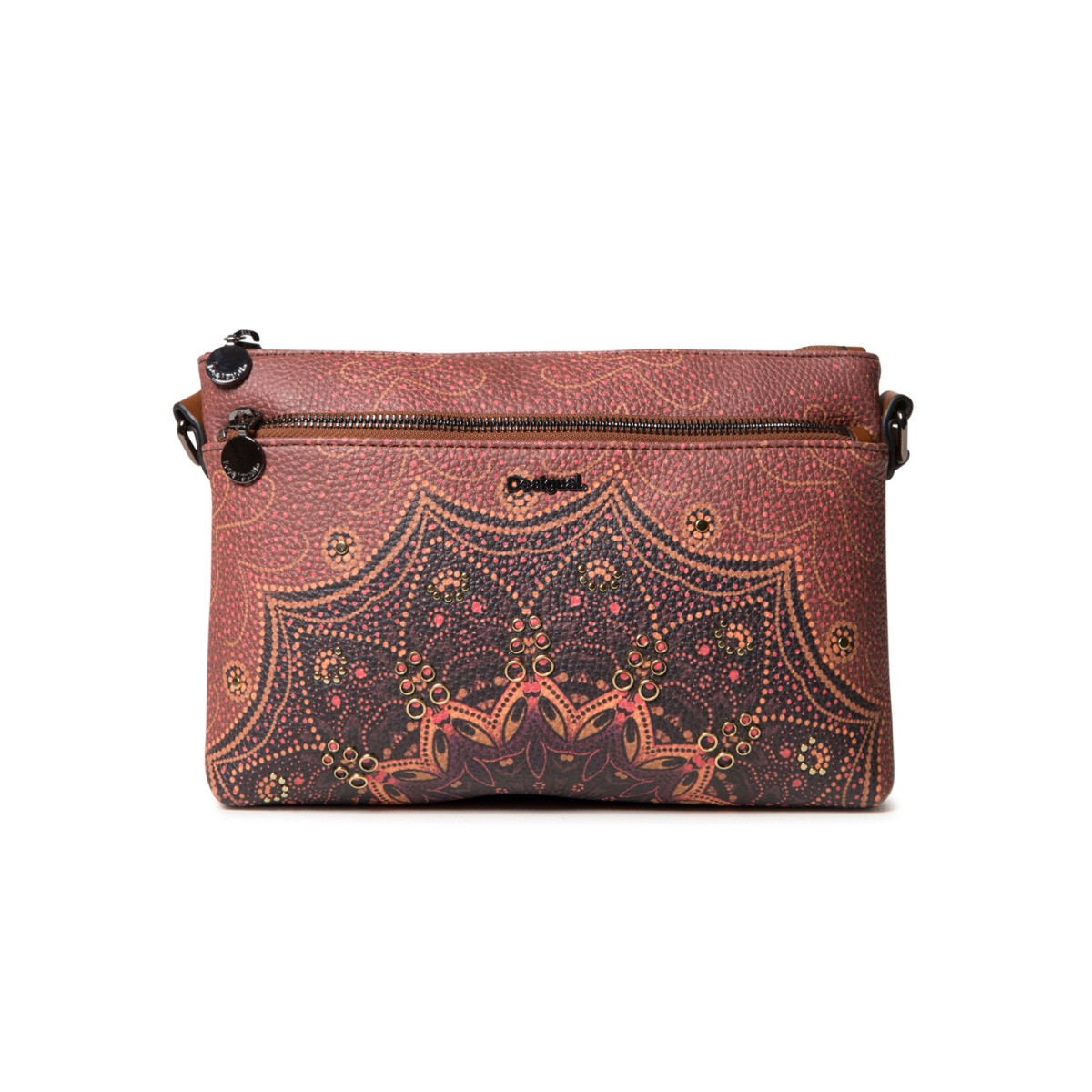 detail Dámská kabelka DESIGUAL 19WAXP86/ 6042 COGNAC DESIGUAL