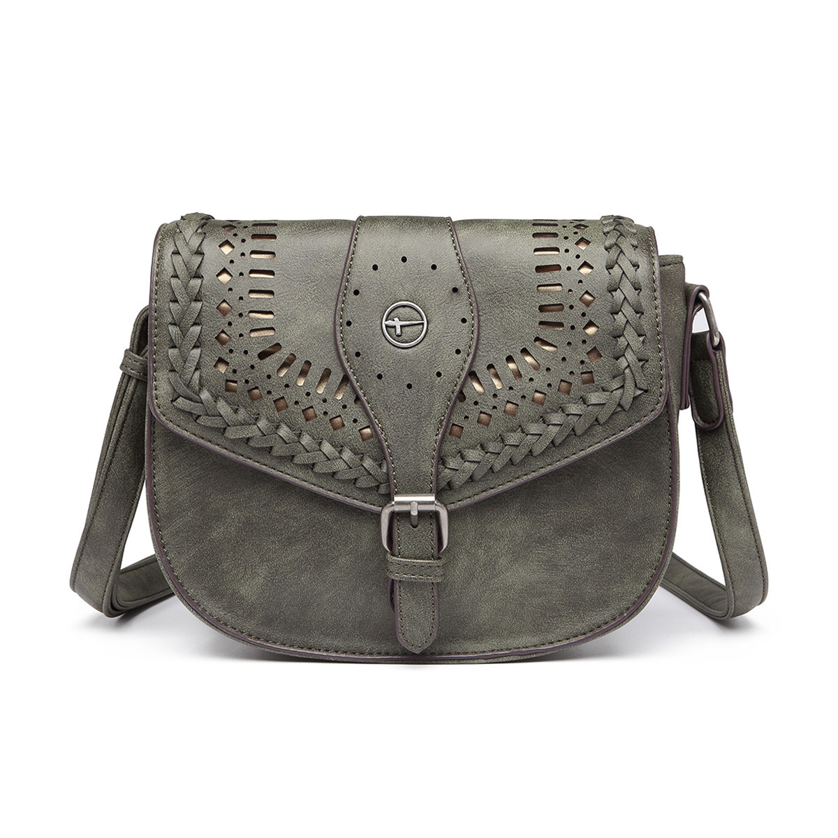 detail Dámská kabelka TAMARIS ALFA 3213192-720 MOSS Crossbody Bag