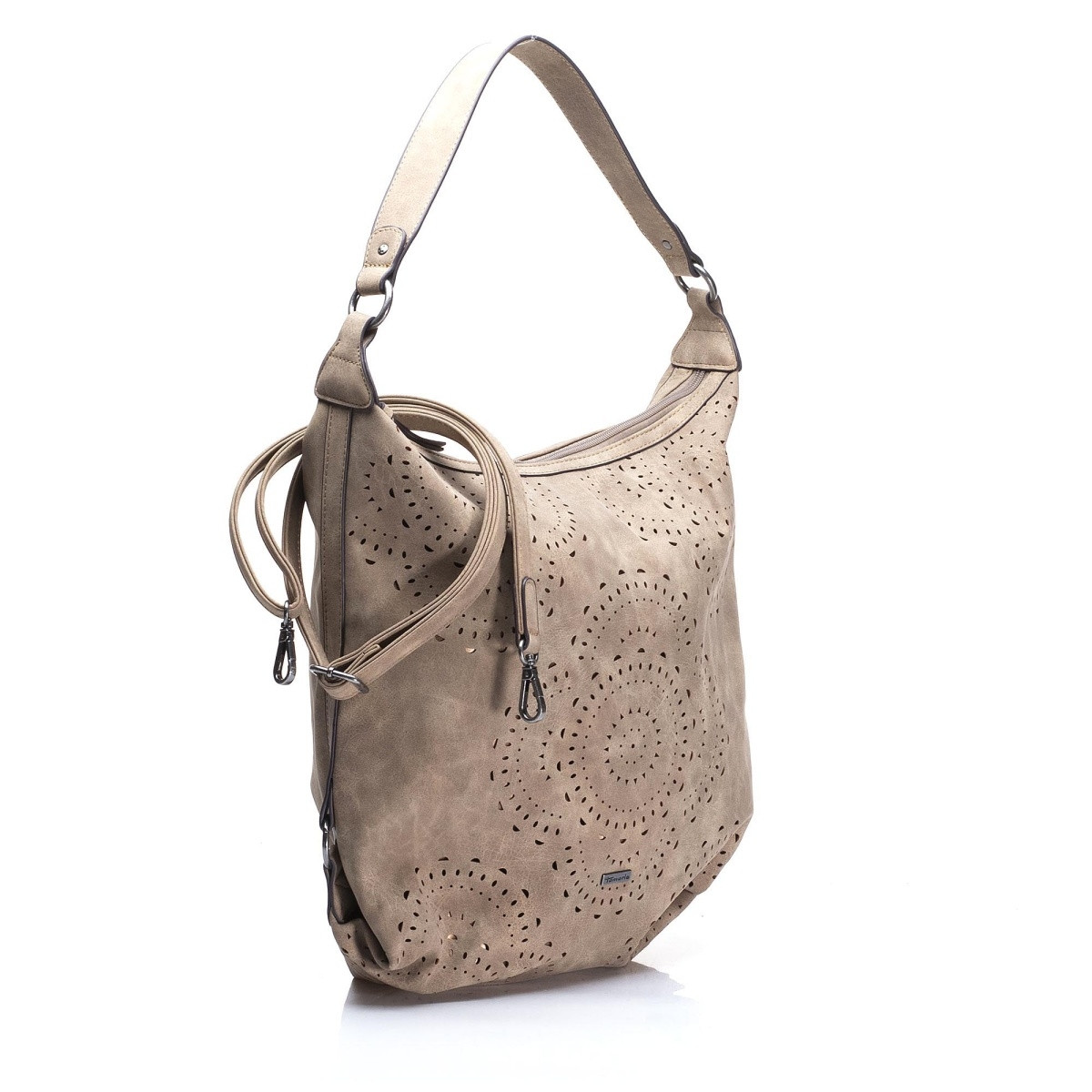 detail Dámská kabelka TAMARIS BATILDE 3260192-375 ANTELOPE Hobo Bag