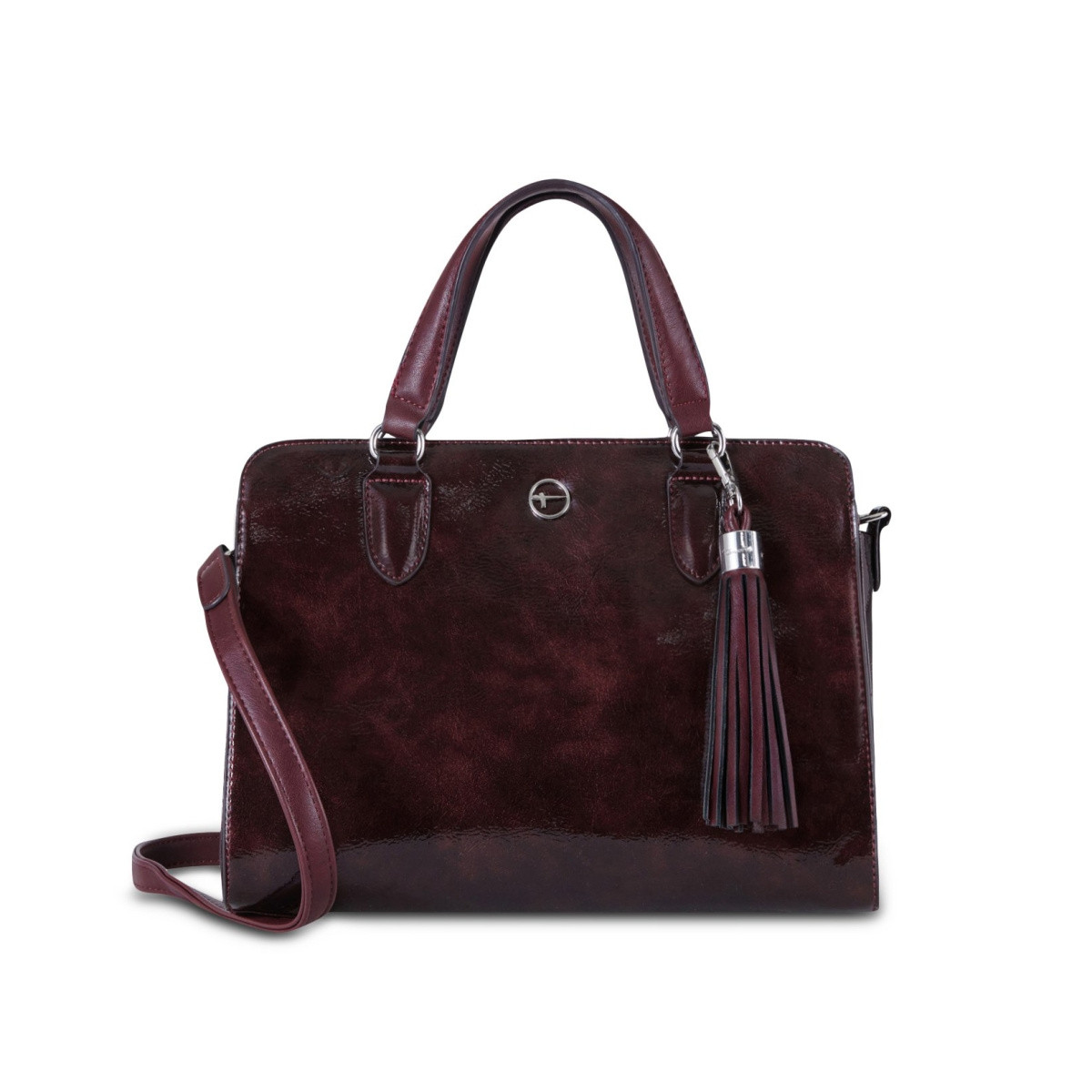 detail Dámská kabelka TAMARIS MAGDA 3150192-544 BORDEAUX COMB Handbag