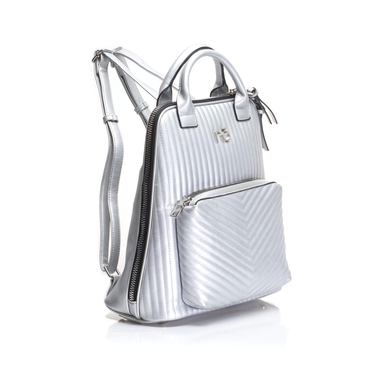 detail Dámský batoh NOBO NBAG-H0340-C022 SILVER