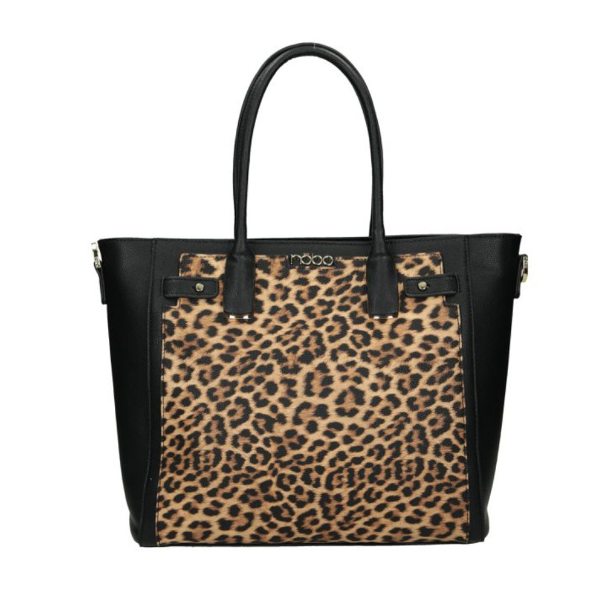 detail Dámská kabelka NOBO NBAG-H0470-CM20 BLACK WITH BROWN