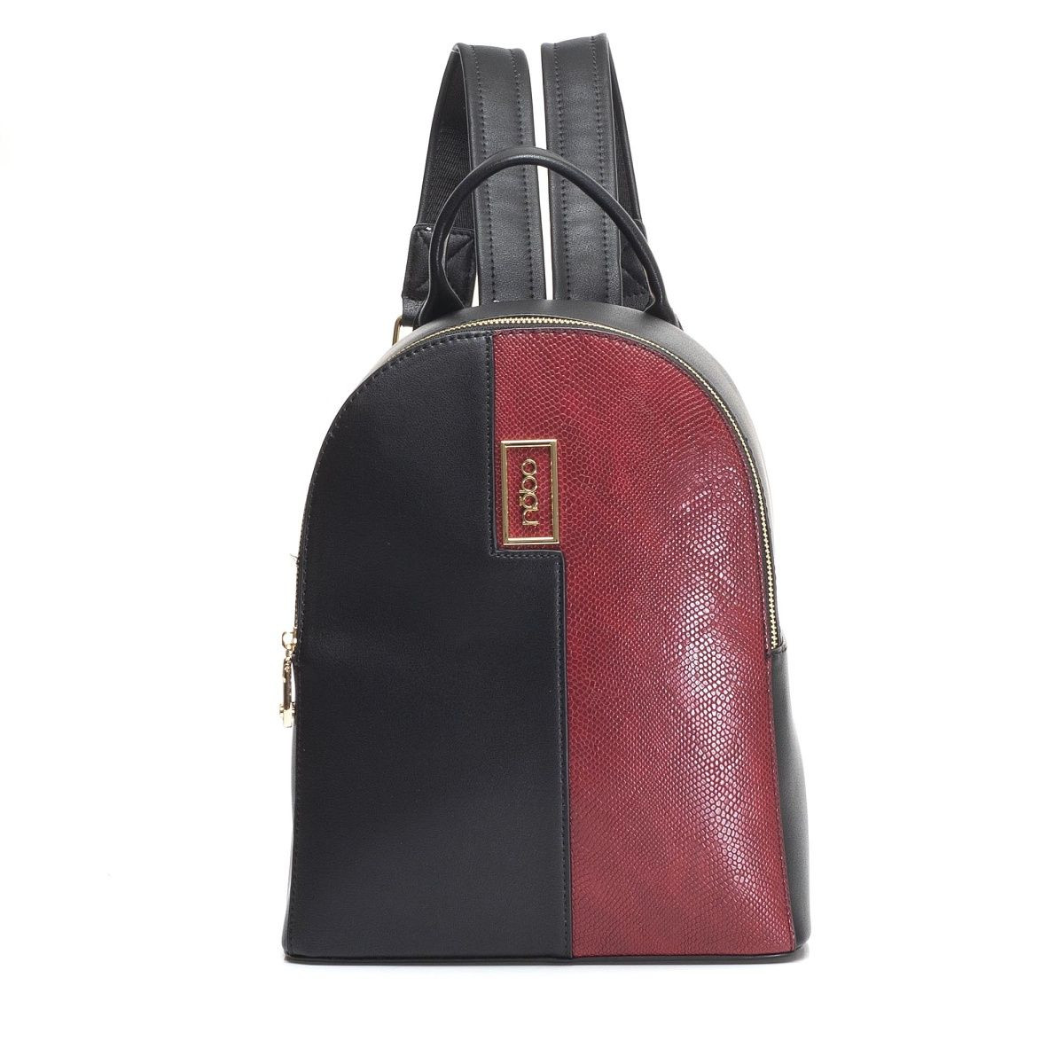 detail Dámský batoh NOBO NBAG-H1580-CM20 BLACK WITH RED