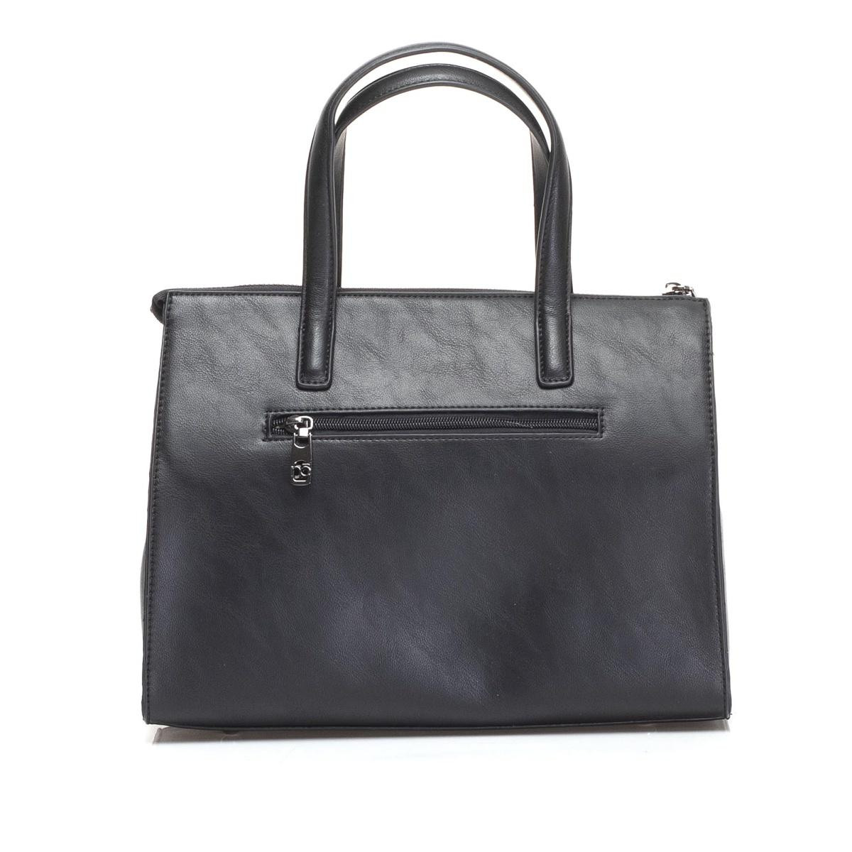 detail Dámská kabelka NOBO NBAG-H1850-C020 BLACK WITH BROWN