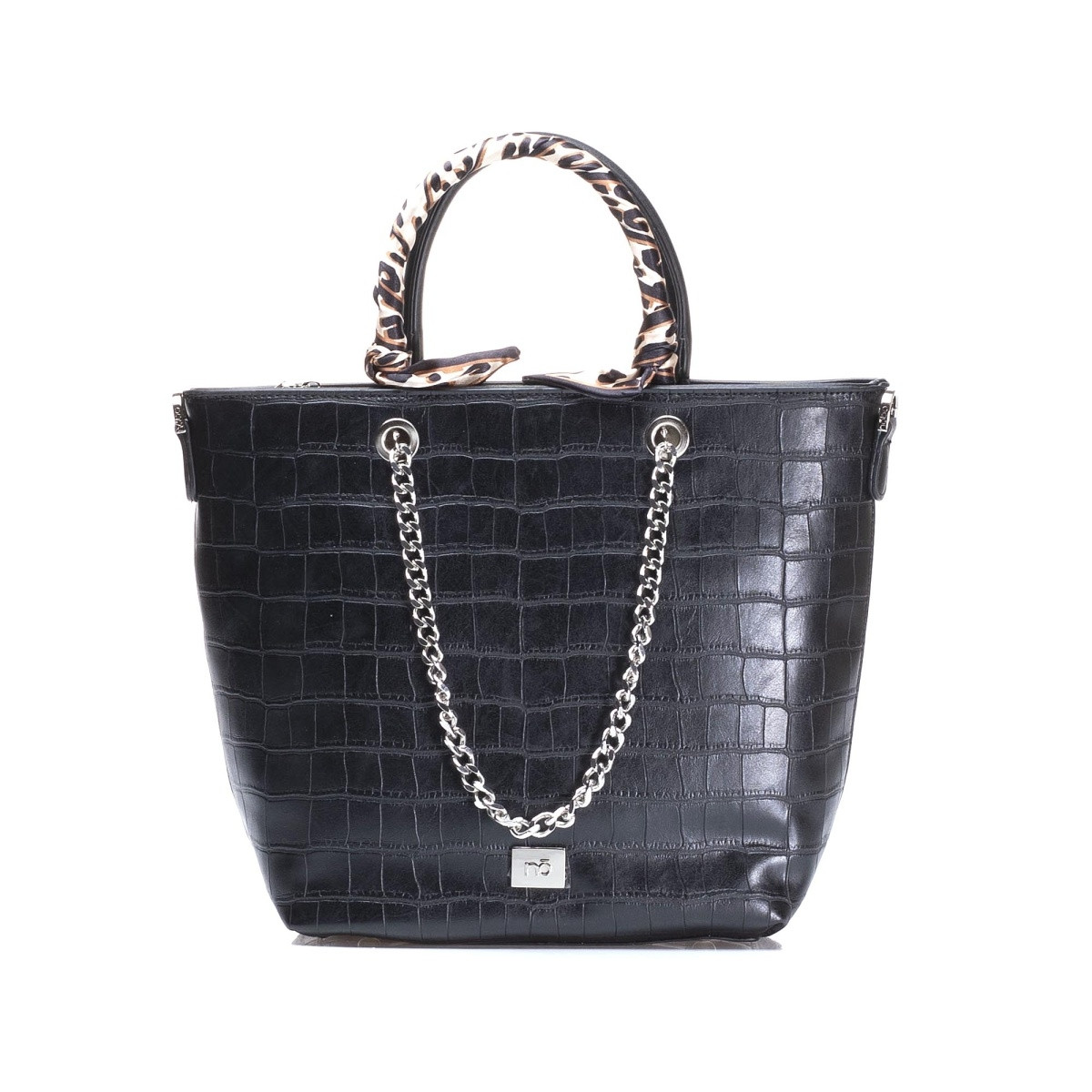 detail Dámská kabelka NOBO NBAG-H2120-C020 BLACK CROCO
