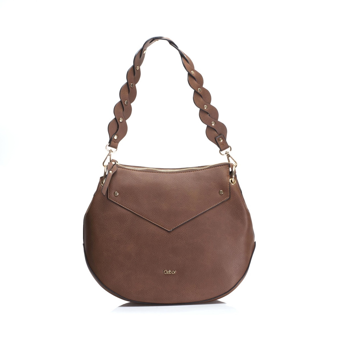 detail Dámská kabelka GABOR 8306-22 COGNAC DIVINA Hobo H/W 9